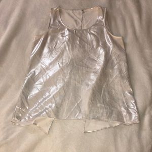 Silver party tank